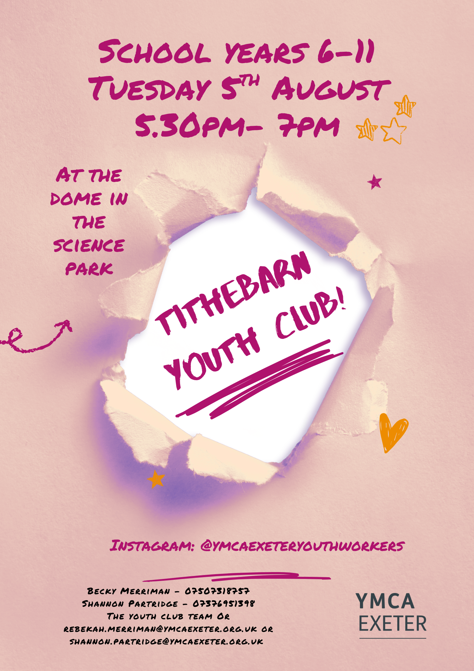 Tithebarn Youth Club – 5th August